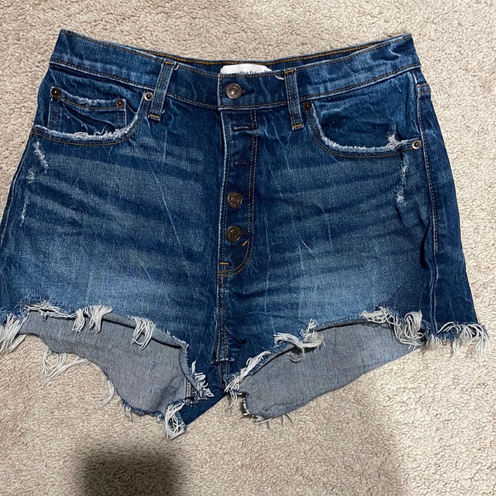 Abercrombie jean shorts